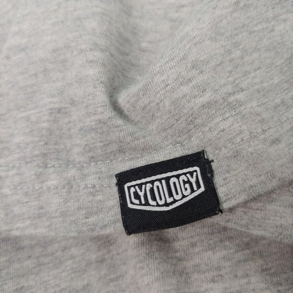 Cycology Braking Bad Walter White Mens XL T Shirt Cycling Gray Short Sleeve Bike - Picture 7 of 7